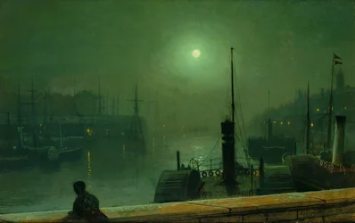 På Clyde, Glasgow, 1879